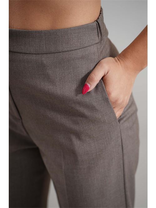Pantalone elastico federica erre | BELINDA 561FANGO
